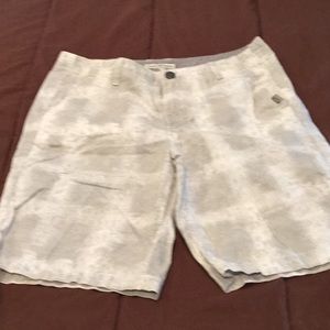 Calvin Klein Jeans men’s animal print Bermuda shorts.